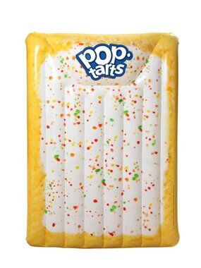 Pop-Tarts 5.5’ Pool Float Water Inflatable Toy for Ages 14+ Summer Beach